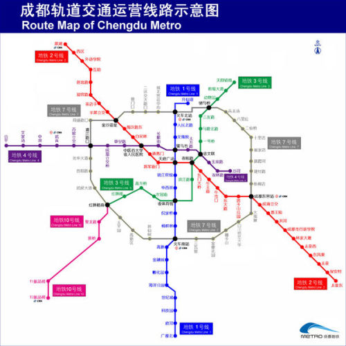 成都地鐵最新線路圖概覽及深度解讀