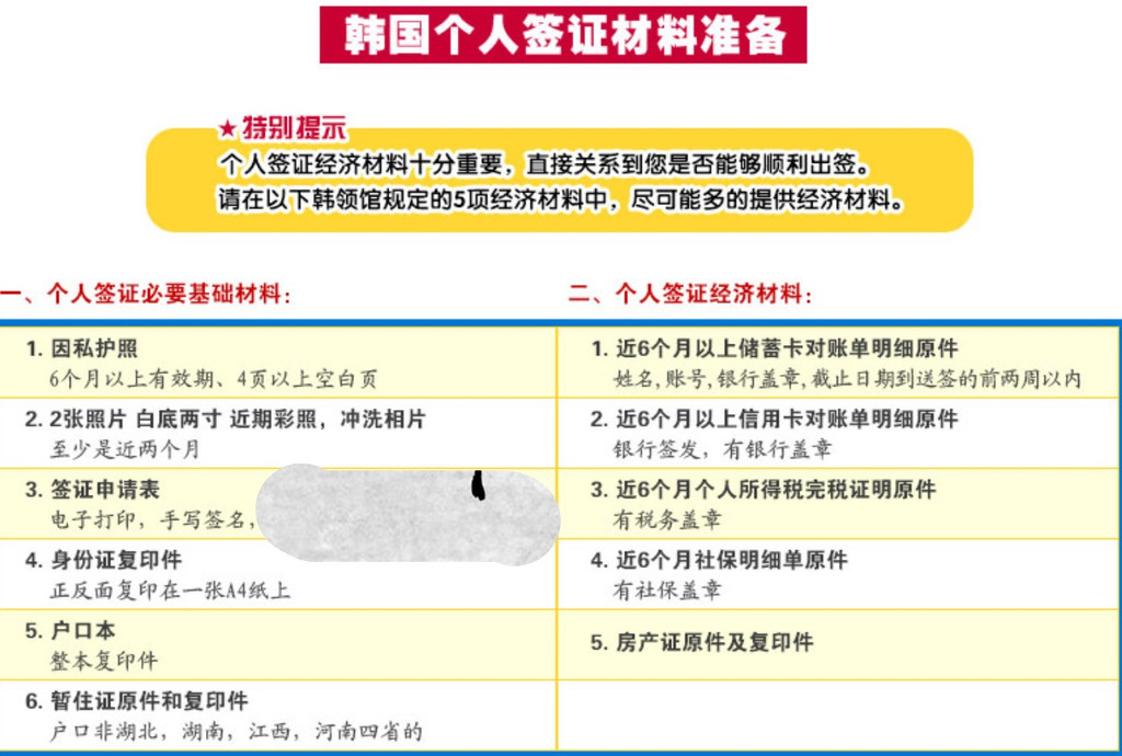 韓國旅游簽證最新政策詳解