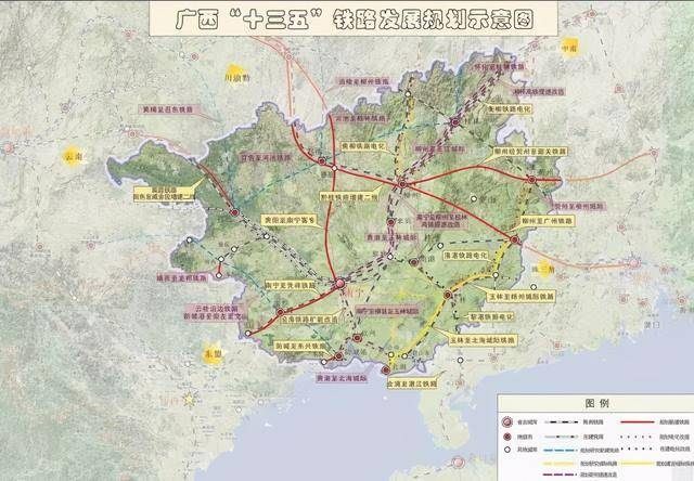 梅廣湛高鐵最新規劃圖，區域一體化交通新格局展望